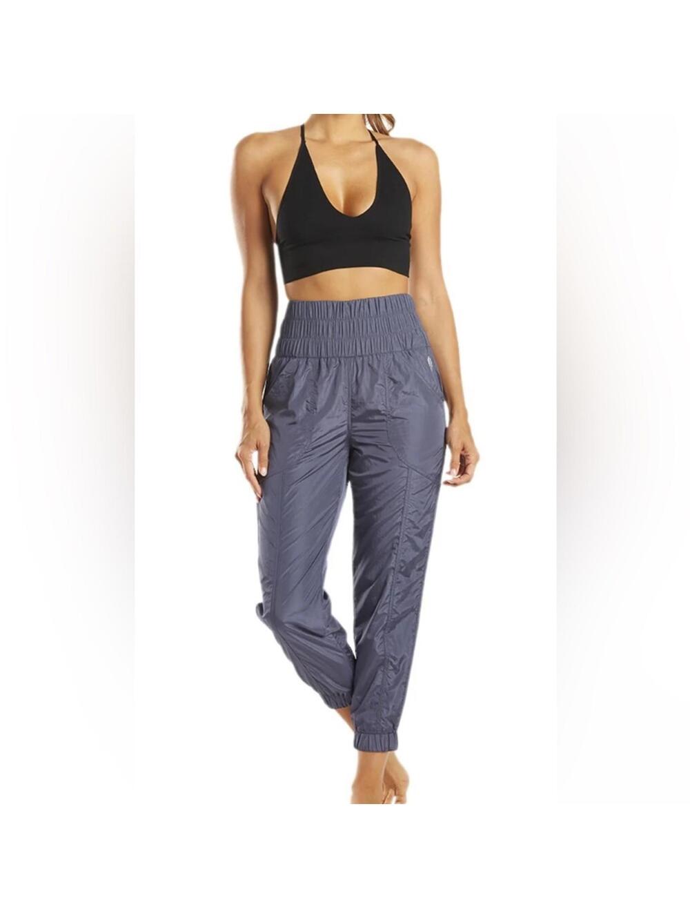 NWT Free People Movement The Way Home Jogger Yoga Pants Deep Sea Navy sz Sm
